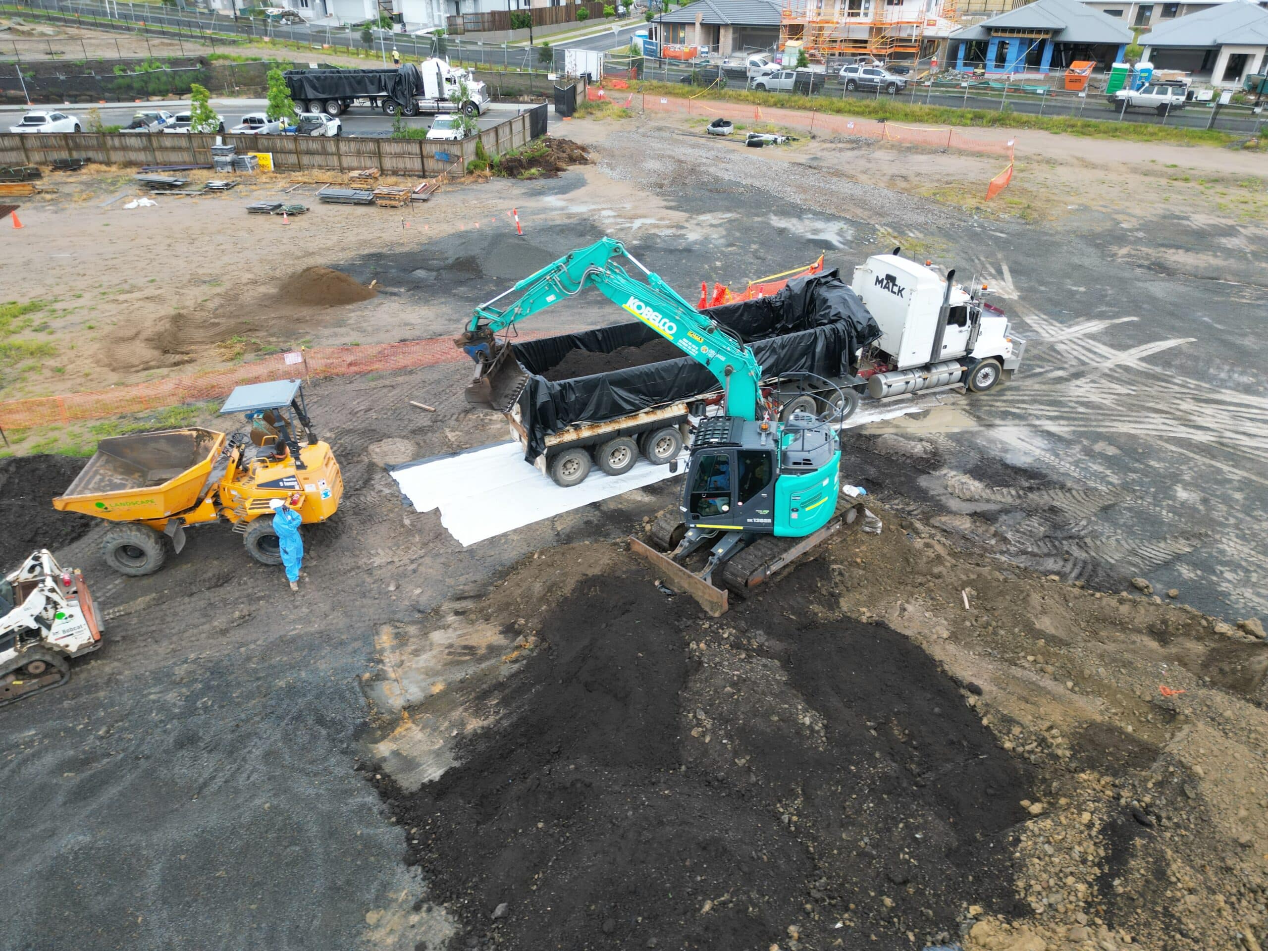 Air monitoring during high-risk bonded asbestos removal works