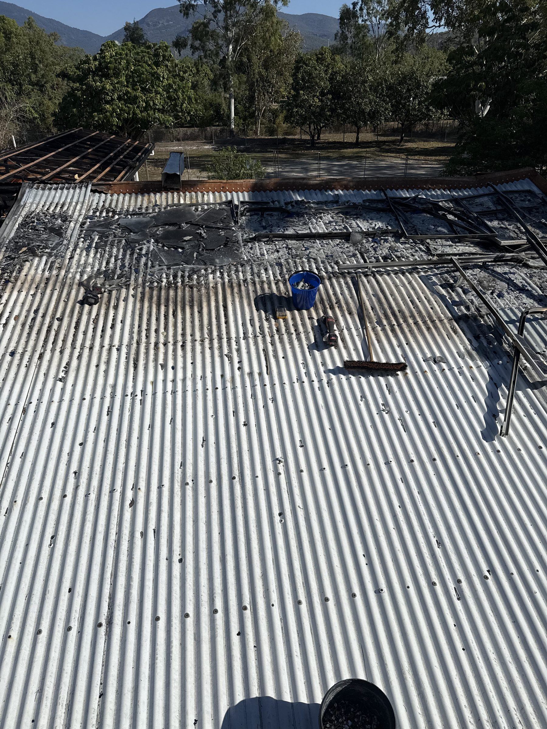 Asbestos Cement Roof Removal — Alligator Creek, Townsville QLD