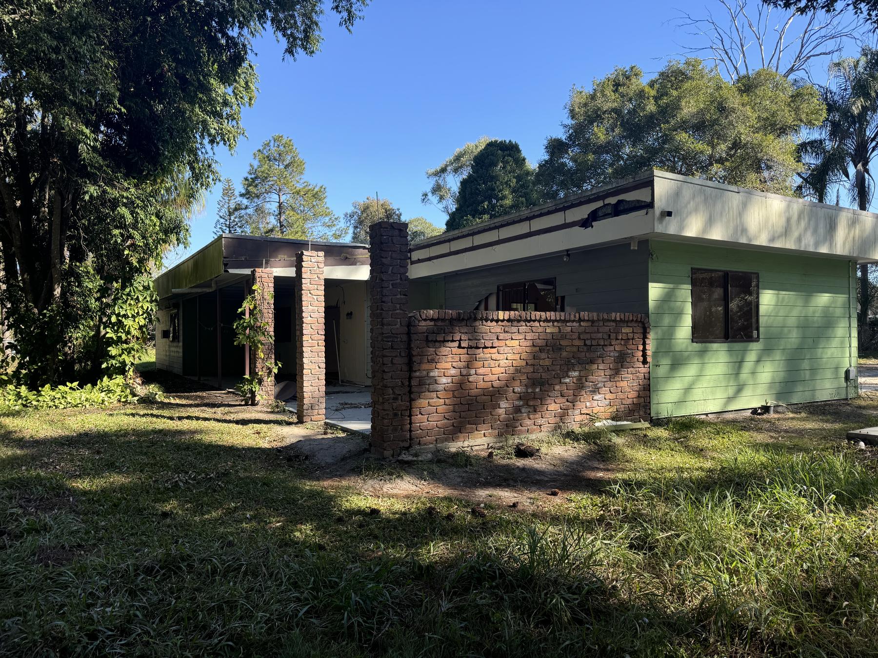 House intact before strip-out