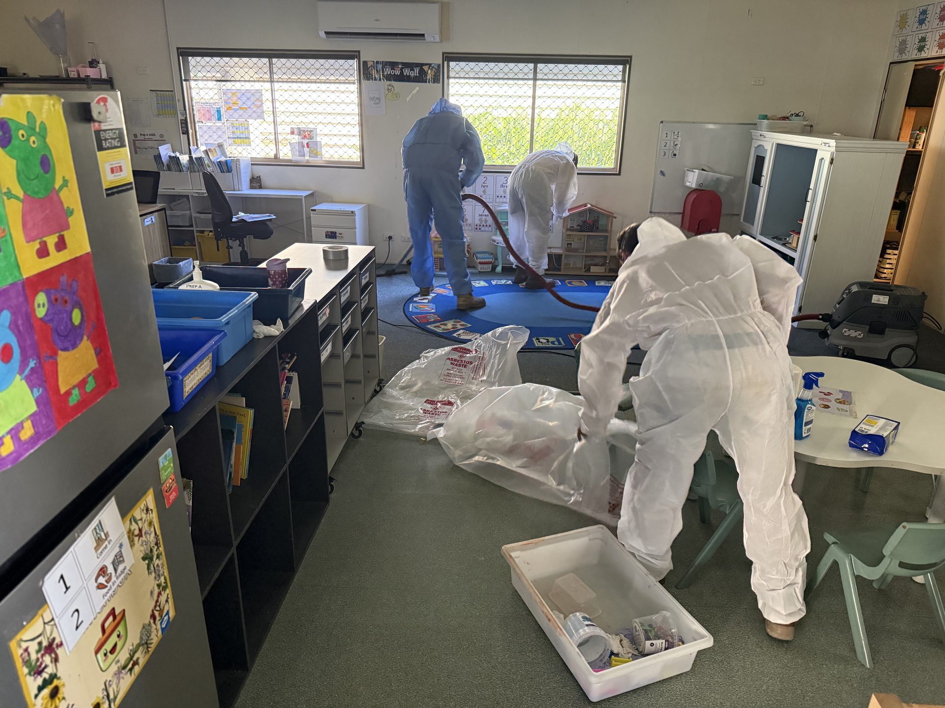 Classroom environmental cleaning