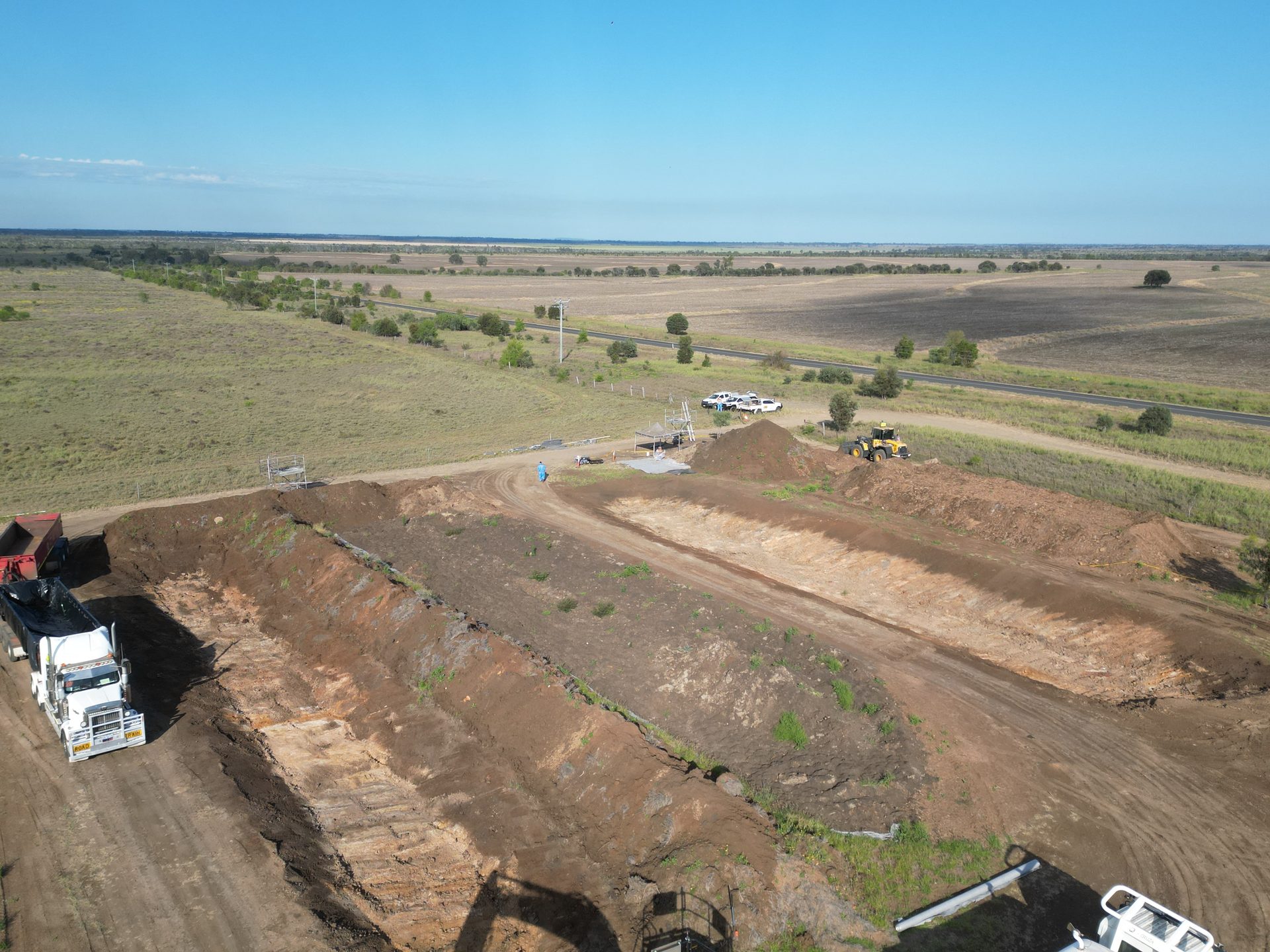 Excavated cells, site overview