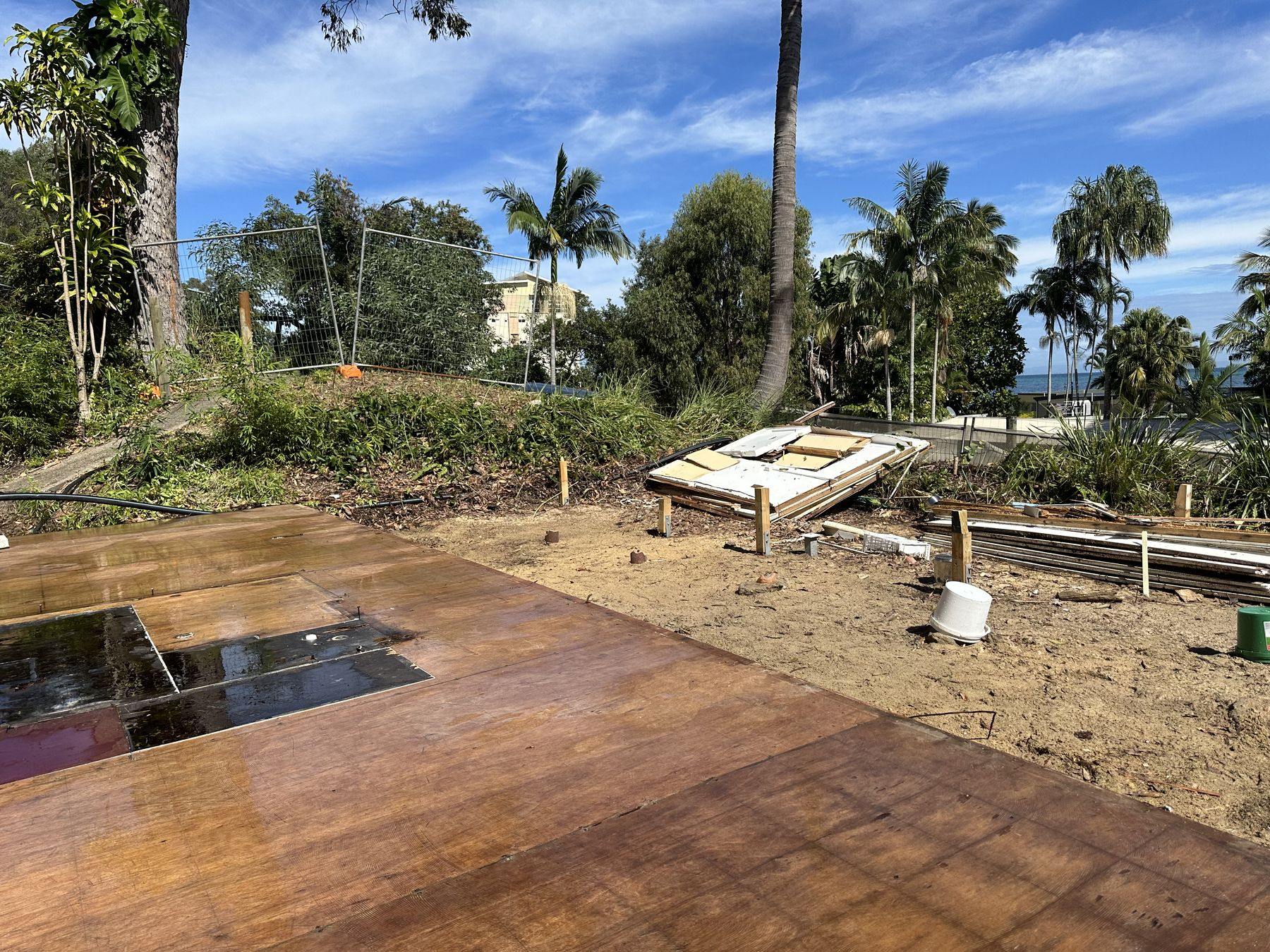 Commercial Removal Beside Resort — Moreton Island, QLD