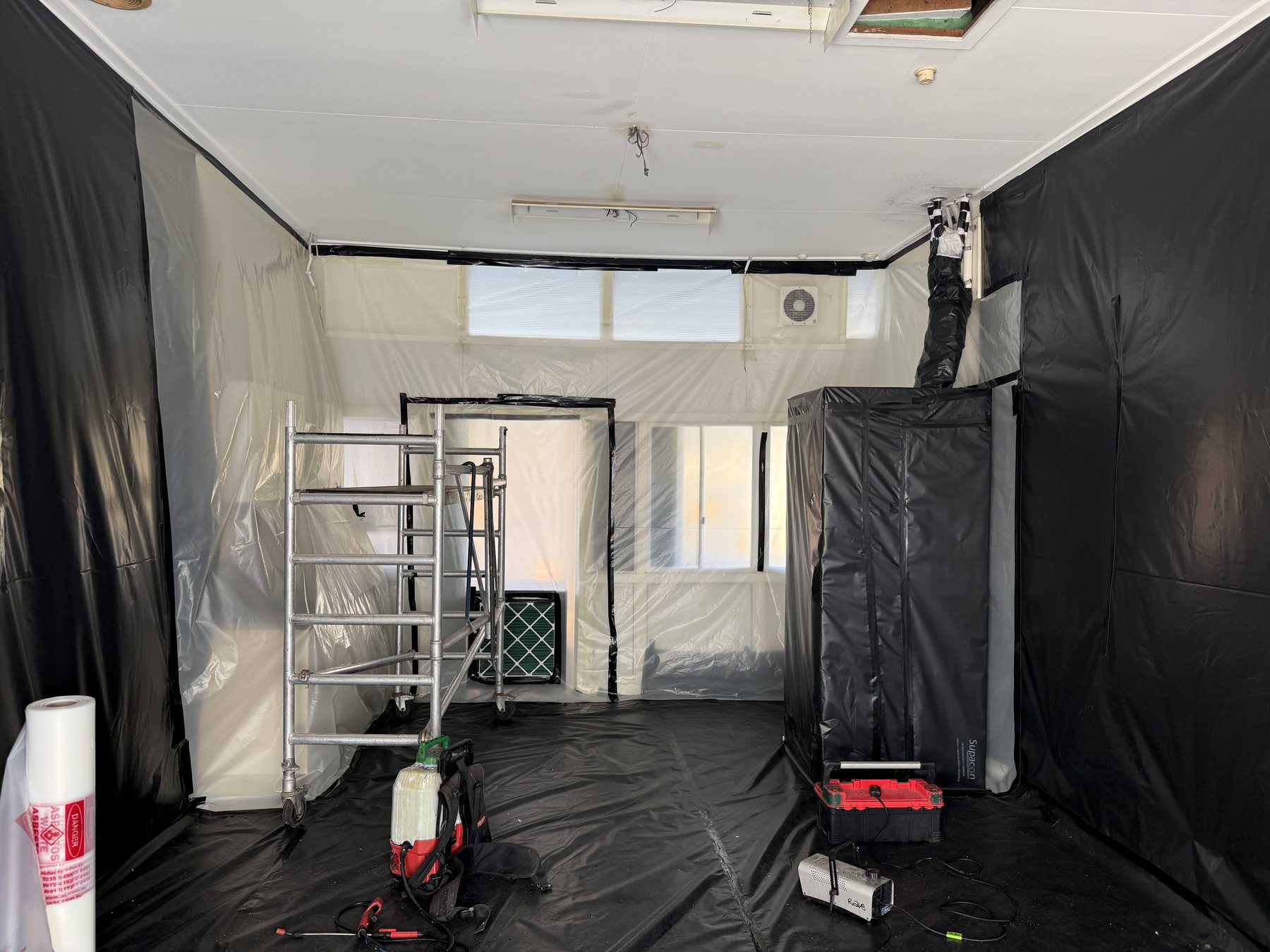 School Friable Ceiling Removal — North Queensland