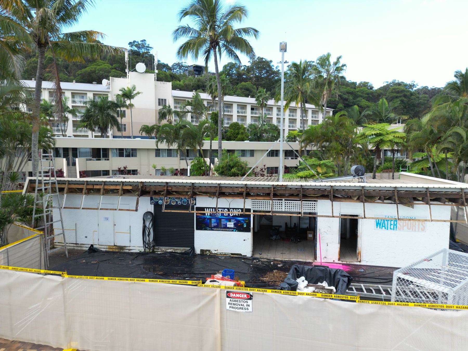 Tangalooma Dive Centre Removal — Tangalooma, Moreton Island QLD
