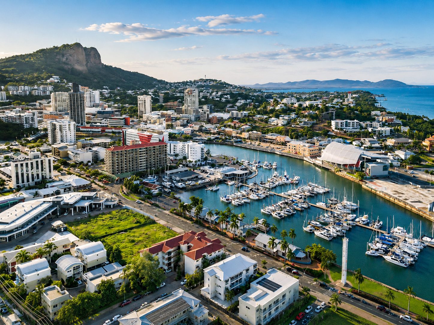 Aerial view of Townsville, Queensland