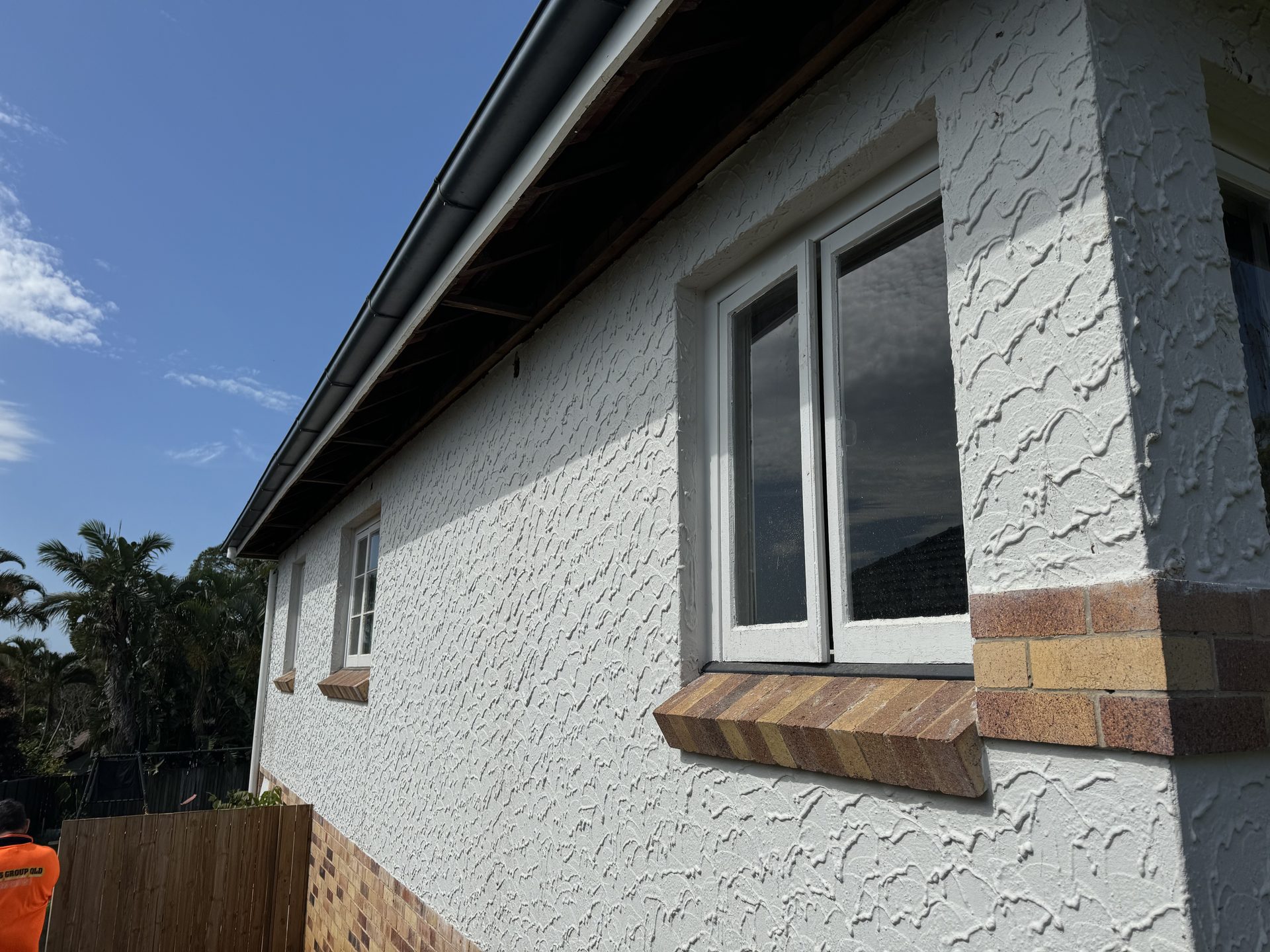 Eaves line cleared